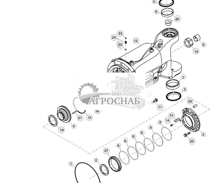 Корпус моста, левый, MFWD 1500 - ST121844 525.jpg